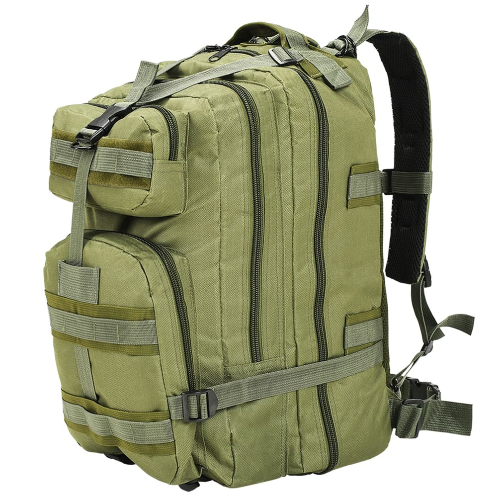 50L Army Style Rucksack Olive Green
