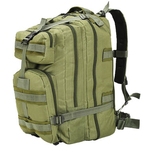 50L Army Style Rucksack Olive Green