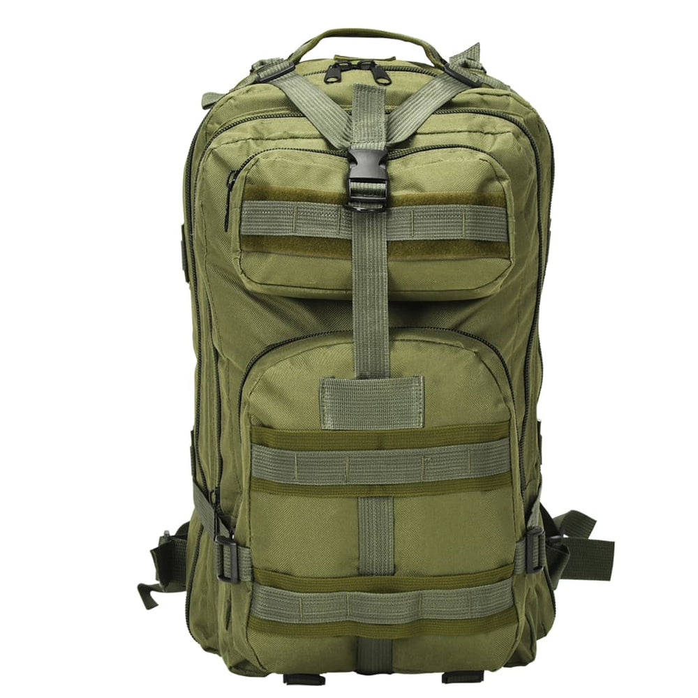 50L Army Style Rucksack Olive Green