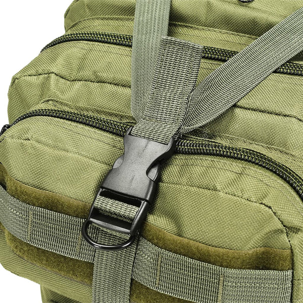 50L Army Style Rucksack Olive Green