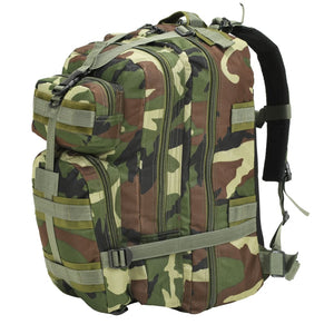 50L Armee-Rucksack Camouflage