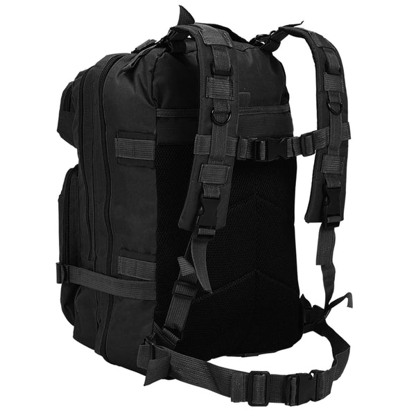 50L Armee Rucksack - Schwarz