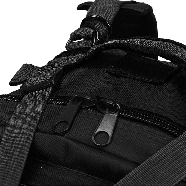 50L Armee Rucksack - Schwarz