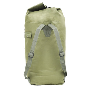 85L Army Duffle Bag Olive Green
