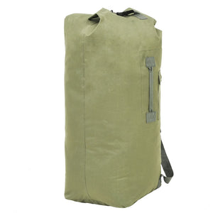 85L Army Duffle Bag Olive Green