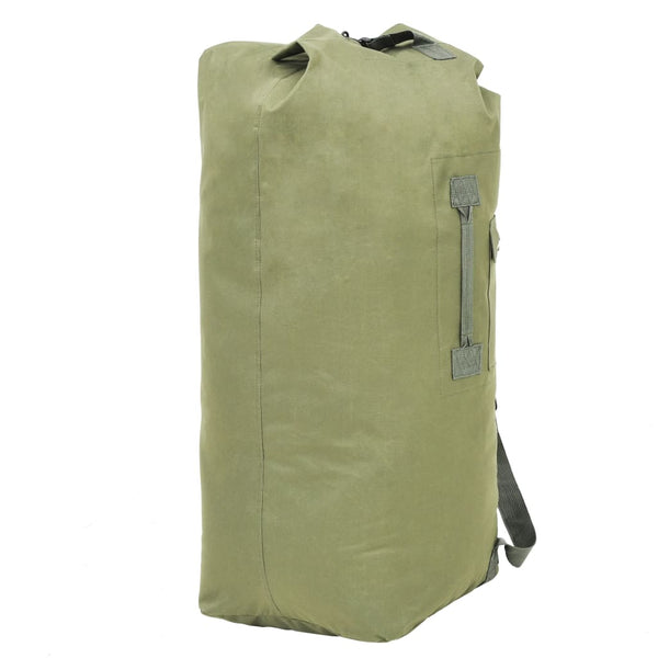 85L Army Duffle Bag Olive Green