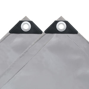 vidaXL Bâche 650 g/m² 2x3 m Gris