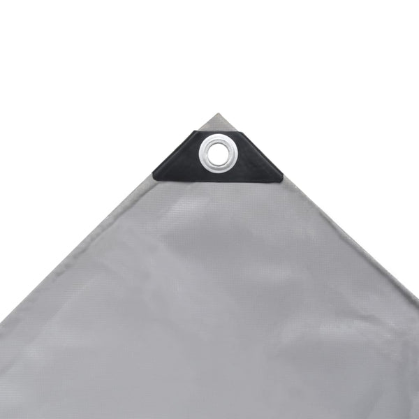 vidaXL Bâche 650 g/m² 2x3 m Gris