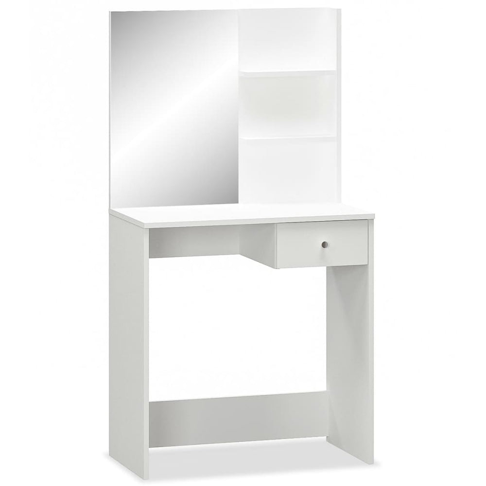 Schminktisch Holzwerkstoff 75x40x141 cm Weiß