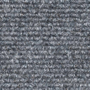 Stufenmatten Selbstklebend 15 Stk. 56x17x3 cm Hellgrau Halbrund