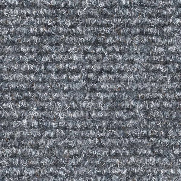 Stufenmatten Selbstklebend 15 Stk. 56x17x3 cm Hellgrau Halbrund