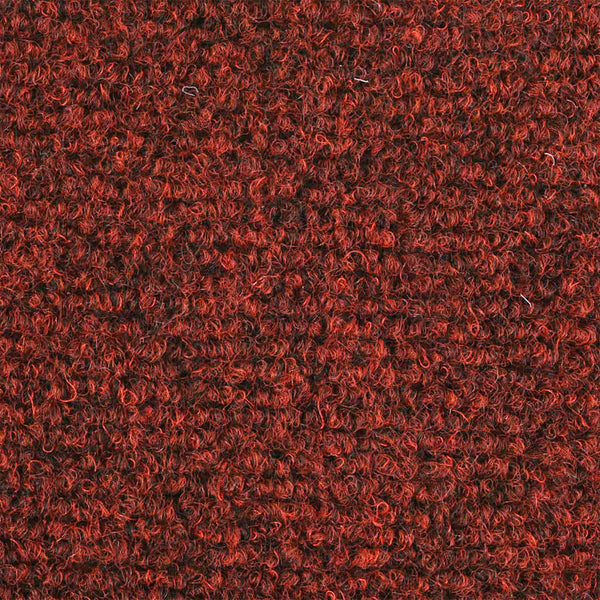 Stufenmatten Selbstklebend 15 Stk. 56x17x3 cm Bordeauxrot Halbrund