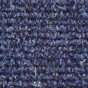 Stufenmatten Selbstklebend 15 Stk. 56x17x3 cm Blau Halbrund