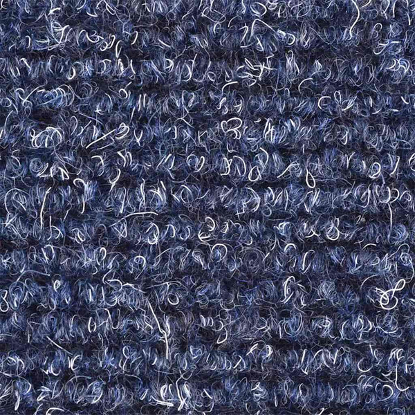Stufenmatten Selbstklebend 15 Stk. 56x17x3 cm Blau Halbrund