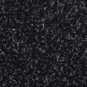 Stufenmatten Selbstklebend 15 Stk. 65x21x4 cm Schwarz Halbrund Groß