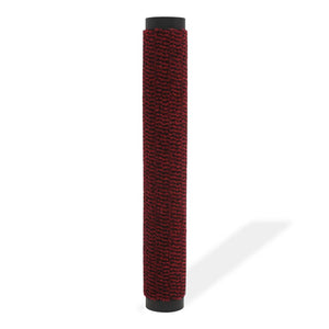 Schmutzfangmatte Rechteckig Getuftet 60x90 cm Rot