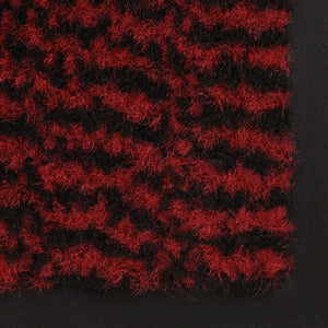 Schmutzfangmatte Rechteckig Getuftet 120x180 cm Rot