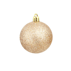 vidaXL Lot de 100 boules de Noël 3/4/6 cm Or rose