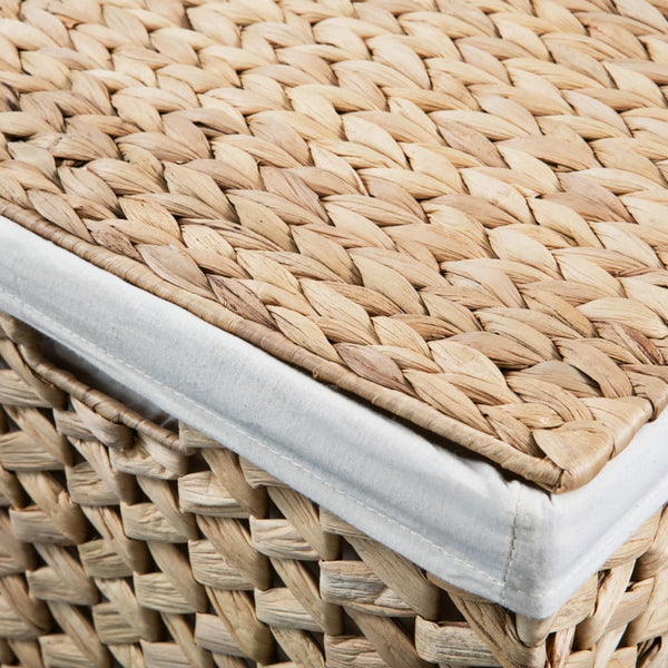 Wäschekorb-Set 2 Stk. Wasserhyazinthe