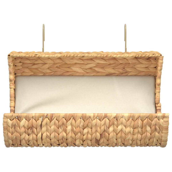 Katzenbett mit Kissen Wasserhyazinthe 37 x 20 x 20 cm