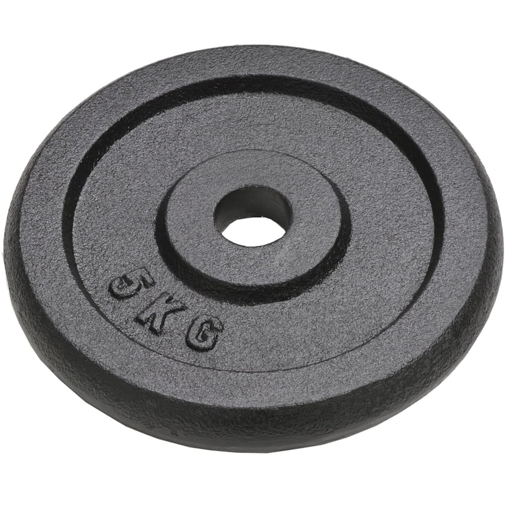 5 kg Hantelscheiben aus Gusseisen – 4er-Set