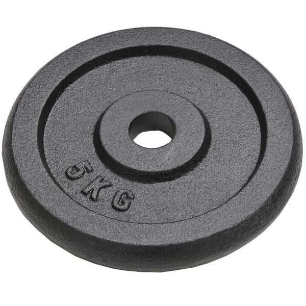 Hantelscheiben aus Gusseisen – 2x10 kg & 2x5 kg