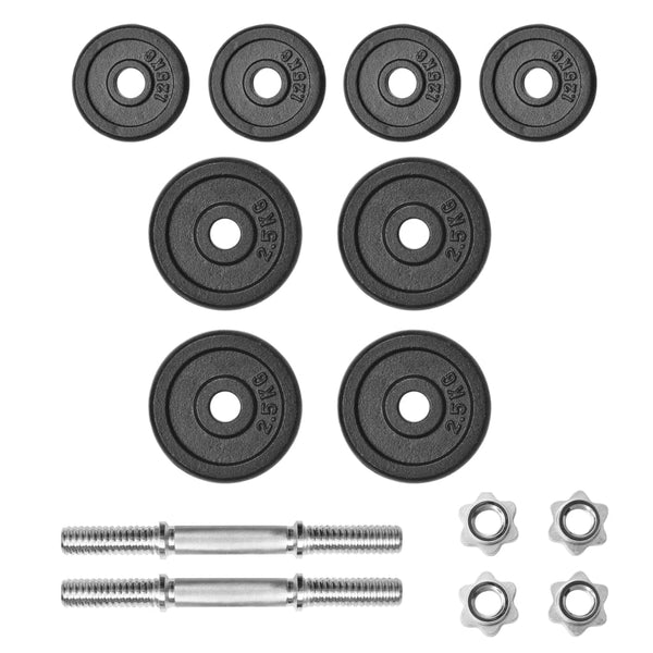20 kg Hantelset aus Gusseisen