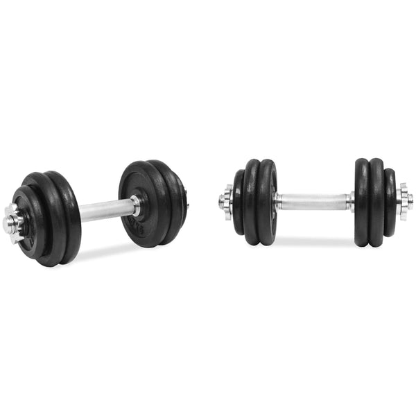 30kg Cast Iron Dumbbell Set