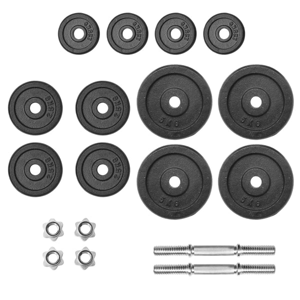 40 kg Hantelset aus Gusseisen