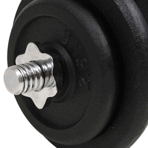 40 kg Hantelset aus Gusseisen
