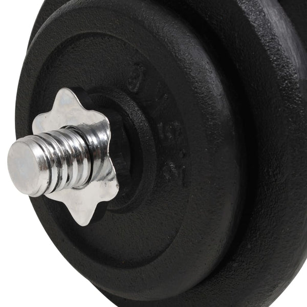 40 kg Hantelset aus Gusseisen