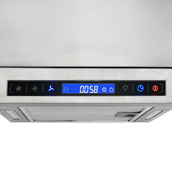 Inselhaube LCD-Display 756 m³/h LED