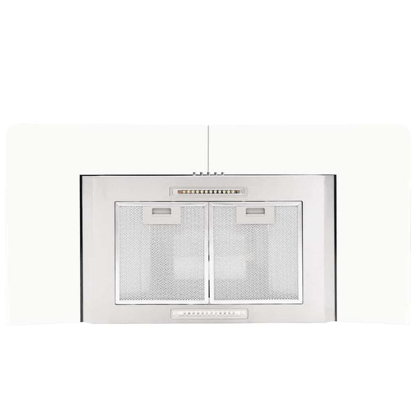 Wandmontierte Dunstabzugshaube 90cm Edelstahl