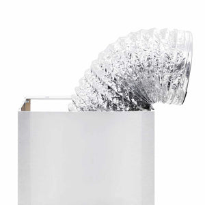 Wandmontierte Dunstabzugshaube 60cm Edelstahl