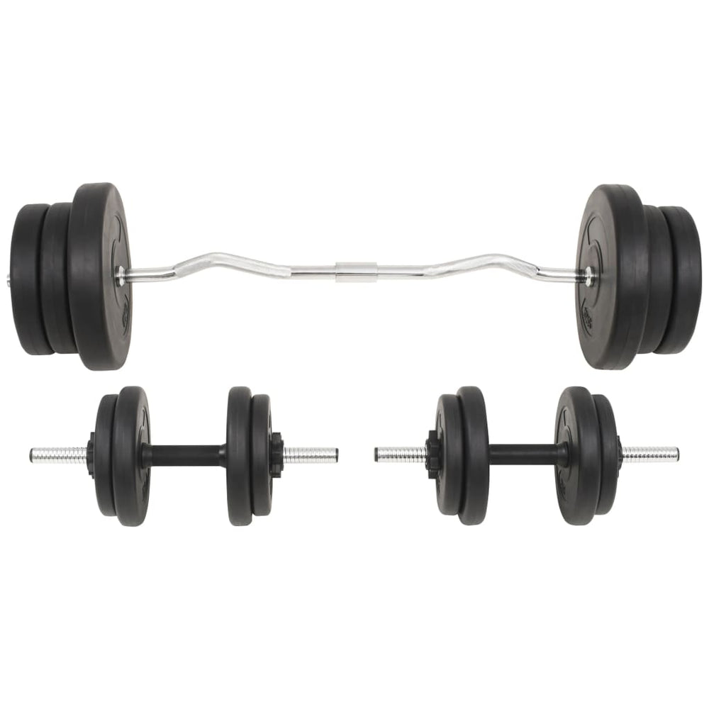 60 kg Langhantel- und Kurzhantelset