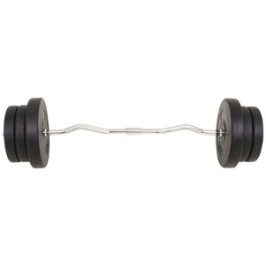 60 kg Langhantel- und Kurzhantelset