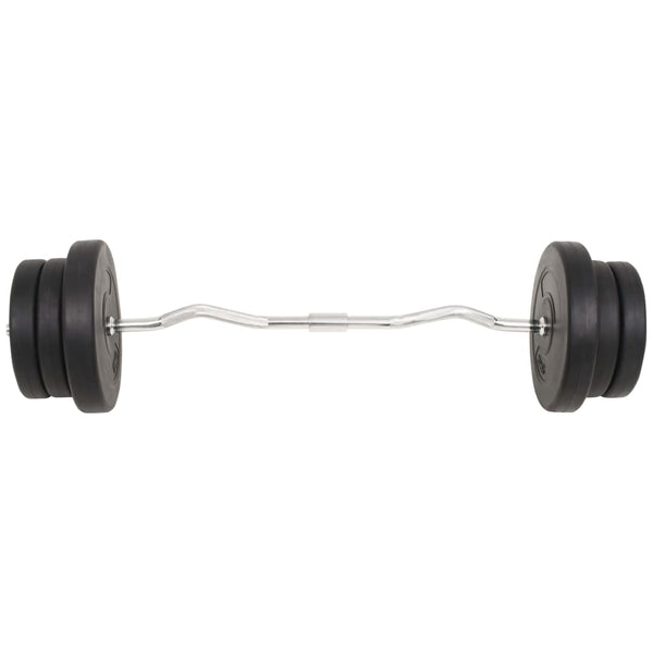 60 kg Langhantel- und Kurzhantelset