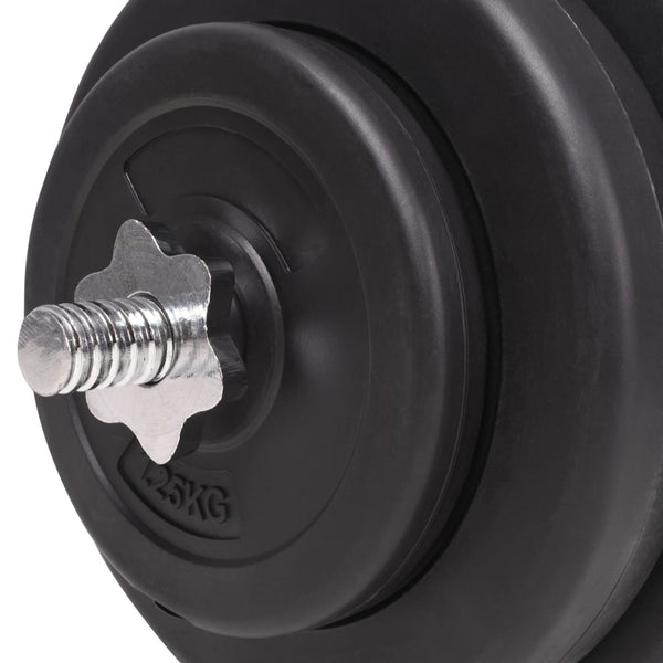 120 kg Langhantel- und Kurzhantelset