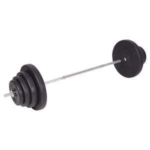 120 kg Langhantel- und Kurzhantelset