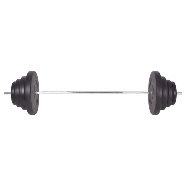 120 kg Langhantel- und Kurzhantelset