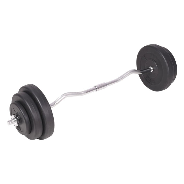 120 kg Langhantel- und Kurzhantelset