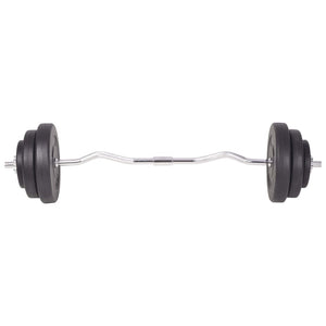 120 kg Langhantel- und Kurzhantelset