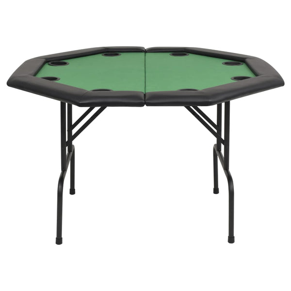 8-Spieler Poker Klapptisch Grün