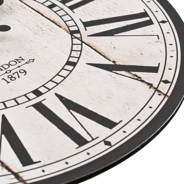 Vintage London Wanduhr 30 cm