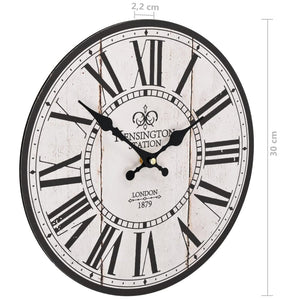 Vintage London Wanduhr 30 cm