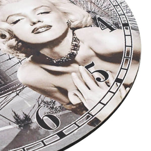 Vintage Wanduhr, 30 cm