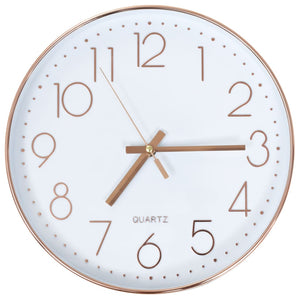 Wanduhr Rotgold 30 cm