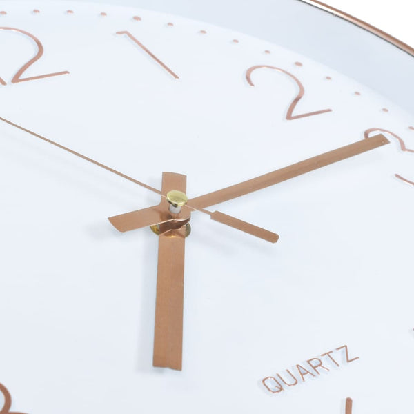 Wanduhr Rotgold 30 cm