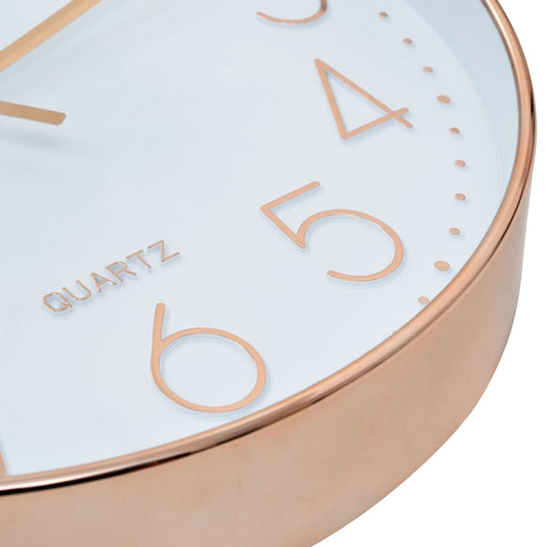 Wanduhr Rotgold 30 cm