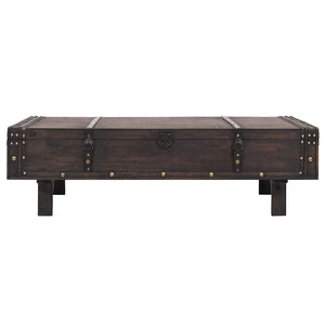 Couchtisch Sperrholz Vintage-Stil 120x55x35 cm